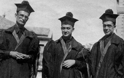 Franco Rasetti, Enrico Fermi ed Emilio Segrè